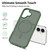 iPhone 17 Skin Feel TPU Hybrid PC MagSafe Phone Case - Dark Green