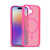 iPhone 17 Skin Feel TPU Hybrid PC MagSafe Phone Case - Rose Red iPhone 17 Skin Feel TPU Hybrid PC MagSafe Phone Case - Rose Red