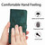 iPhone 17 Skin-feel Embossed Butterfly Leather Phone Case - Green iPhone 17 Skin-feel Embossed Butterfly Leather Phone Case - Green
