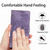 iPhone 17 Skin-feel Embossed Butterfly Leather Phone Case - Purple iPhone 17 Skin-feel Embossed Butterfly Leather Phone Case - Purple