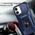 iPhone 17 Sliding Camshield Holder Phone Case - Blue