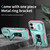 iPhone 17 Sliding Camshield Holder Phone Case - Pink + Grey Green iPhone 17 Sliding Camshield Holder Phone Case - Pink + Grey Green