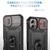 iPhone 17 Sliding Camshield TPU + PC Phone Case with Holder - Black iPhone 17 Sliding Camshield TPU + PC Phone Case with Holder - Black