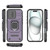 iPhone 17 Sliding Camshield TPU + PC Shockproof Phone Case with Holder - Purple iPhone 17 Sliding Camshield TPU + PC Shockproof Phone Case with Holder - Purple