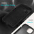 iPhone 17 Solid Color Silicone Phone Case - Black