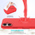 iPhone 17 Solid Color Silicone Phone Case - Red