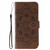iPhone 17 Sun Mandala Embossing Leather Phone Case - Brown iPhone 17 Sun Mandala Embossing Leather Phone Case - Brown