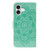 iPhone 17 Sun Mandala Embossing Leather Phone Case - Green iPhone 17 Sun Mandala Embossing Leather Phone Case - Green