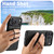 iPhone 17 Suteni G3 Oil Wax 360 Rotation Holder MagSafe Back Phone Case - Black