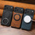 iPhone 17 Suteni G3 Oil Wax 360 Rotation Holder MagSafe Back Phone Case - Blue