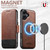 iPhone 17 Suteni Q06 2-in-1 Multi-function Detachable Wallet MagSafe Phone Case - Brown iPhone 17 Suteni Q06 2-in-1 Multi-function Detachable Wallet MagSafe Phone Case - Brown