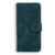 iPhone 17 Tiger Embossing Pattern Leather Phone Case - Green