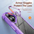 iPhone 17 TPU + PC Lens Protection Phone Case - Purple