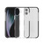 iPhone 17 Two-color Shockproof High Transparency TPU Phone Case - Black