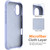iPhone 17 Wave Texture MagSafe Magnetic Liquid Silicone Phone Case - Purple