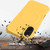 iPhone 17 Wave Texture MagSafe Magnetic Liquid Silicone Phone Case - Yellow
