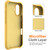 iPhone 17 Wave Texture MagSafe Magnetic Liquid Silicone Phone Case - Yellow