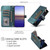 Samsung Galaxy A16 5G / A26 5G Crossbody Strap RFID Blocking Zipper Wallet Leather Phone Case - Green Samsung Galaxy A16 5G / A26 5G Crossbody Strap RFID Blocking Zipper Wallet Leather Phone Case - Green