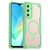 Samsung Galaxy A16 5G Armor Glaze MagSafe Magnetic Phone Case - Green Samsung Galaxy A16 5G Armor Glaze MagSafe Magnetic Phone Case - Green