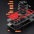Samsung Galaxy A16 5G Armor Rotating Holder MagSafe Phone Case - Red