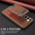Samsung Galaxy A16 5G BETOPNICE Vertical Flip Detachable MagSafe Wallet Phone Case - Brown