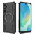 Samsung Galaxy A16 5G Butterfly Armor MagSafe Magnetic Ring Shockproof Phone Case - Black Samsung Galaxy A16 5G Butterfly Armor MagSafe Magnetic Ring Shockproof Phone Case - Black