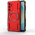 Samsung Galaxy A16 5G Butterfly Armor MagSafe Magnetic Ring Shockproof Phone Case - Red Samsung Galaxy A16 5G Butterfly Armor MagSafe Magnetic Ring Shockproof Phone Case - Red