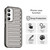 Samsung Galaxy A16 5G Capsule Series Candy Color IMD Phone Case - Transparent Grey
