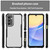 Samsung Galaxy A16 5G Carbon Fiber Texture Translucent Phone Case - Black