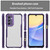 Samsung Galaxy A16 5G Carbon Fiber Texture Translucent Phone Case - Purple