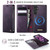 Samsung Galaxy A16 5G CaseMe C49 Magnetic RFID Blocking Detachable Wallet Leather Phone Case - Purple Samsung Galaxy A16 5G CaseMe C49 Magnetic RFID Blocking Detachable Wallet Leather Phone Case - Purple