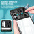 Samsung Galaxy A16 5G Clear Acrylic + PC + TPU Lens Sliding Cover Full Coverage Phone Case - Black Samsung Galaxy A16 5G Clear Acrylic + PC + TPU Lens Sliding Cover Full Coverage Phone Case - Black