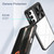 Samsung Galaxy A16 5G Clear Acrylic + PC + TPU Lens Sliding Cover Full Coverage Phone Case - Black Samsung Galaxy A16 5G Clear Acrylic + PC + TPU Lens Sliding Cover Full Coverage Phone Case - Black