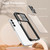 Samsung Galaxy A16 5G Clear Acrylic + PC + TPU Lens Sliding Cover Full Coverage Phone Case - Black Samsung Galaxy A16 5G Clear Acrylic + PC + TPU Lens Sliding Cover Full Coverage Phone Case - Black