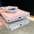 Samsung Galaxy A16 5G Diamond Glitter Mirror Heart Holder Phone Case - Light Pink