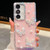 Samsung Galaxy A16 5G Diamond Glitter Pearl Butterfly Four-Corner Shockproof Phone Case - Light Pink