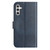 Samsung Galaxy A16 5G Dual-Folded S-shape Leather Phone Case - Navy Blue Samsung Galaxy A16 5G Dual-Folded S-shape Leather Phone Case - Navy Blue