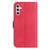 Samsung Galaxy A16 5G Dual-Folded S-shape Leather Phone Case - Rose Red Samsung Galaxy A16 5G Dual-Folded S-shape Leather Phone Case - Rose Red