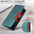 Samsung Galaxy A16 5G GQUTROBE G01 RFID Anti-theft Leather Phone Case - Green