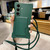 Samsung Galaxy A16 5G Liquid TPU Card Bag Four Corner Shockproof Phone Case - Green