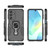 Samsung Galaxy A16 5G Metal Kickstand TPU Hybrid PC Phone Case - Black