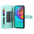 Samsung Galaxy A16 5G Nine Card-slot Zipper Wallet Bag Leather Phone Case - Mint Green