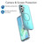 Samsung Galaxy A16 5G Plating Gradient Discolor MagSafe Phone Case with Holder - Black