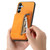 Samsung Galaxy A16 5G Retro MagSafe Zipper Wallet Card Bag Back Phone Case - Yellow