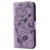 Samsung Galaxy A16 5G Rose Butterfly Embossed Leather Phone Case - Purple Samsung Galaxy A16 5G Rose Butterfly Embossed Leather Phone Case - Purple
