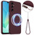 Samsung Galaxy A16 5G Shockproof Silicone Magsafe Phone Case - Plum Color Samsung Galaxy A16 5G Shockproof Silicone Magsafe Phone Case - Plum Color