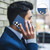 Samsung Galaxy A16 5G Splicing Color Hollow Flower Pattern RFID Leather Phone Case - Dark Blue Samsung Galaxy A16 5G Splicing Color Hollow Flower Pattern RFID Leather Phone Case - Dark Blue