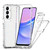 Samsung Galaxy A16 5G Transparent Acrylic Laser Paper Phone Case - Love Heart
