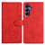 Samsung Galaxy A16 5G Triangles Embossed Leather Phone Case - Red
