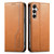 Samsung Galaxy A26 5G Elastic Wristband Magnetic Suction Leather Phone Case - Brown Samsung Galaxy A26 5G Elastic Wristband Magnetic Suction Leather Phone Case - Brown